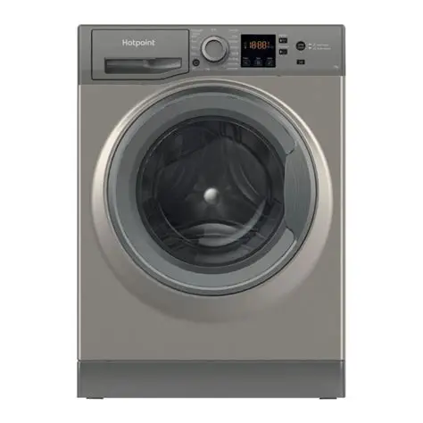 Hotpoint 7KG Washing Machine NSWM742U Silver