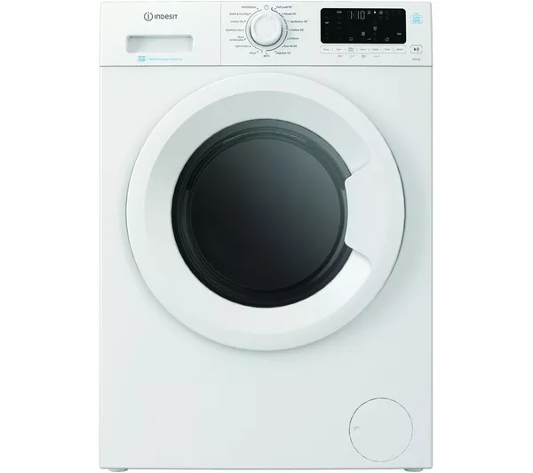 Indesit 9kg 6kg Push & Go Washer Dryer White IDP9646