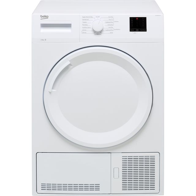Beko 8KG Condenser Dryer DTKCE80021W White