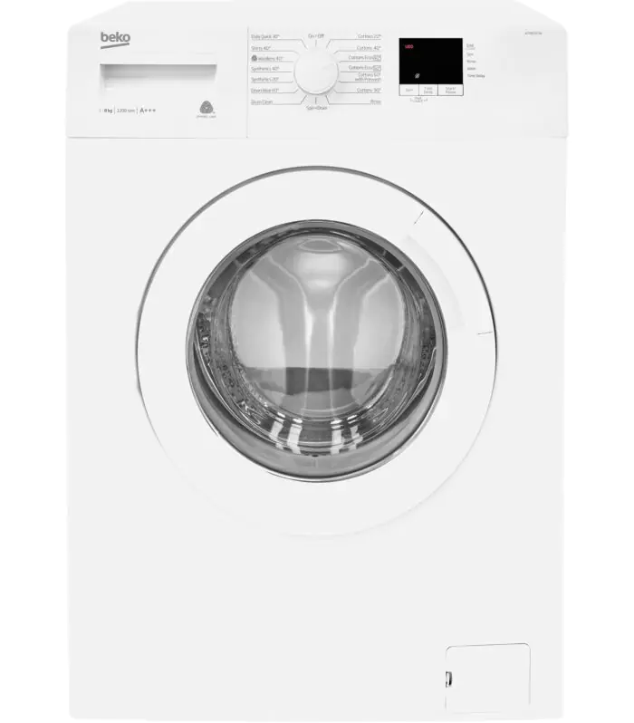 Beko 8KG Washing Machine WTB820E1W White