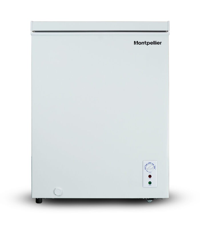 Montpellier 137L Chest Freezer MDACF137W White