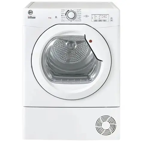 Nearly New Hoover 8kg Condenser Tumble Dryer HLE C8LG-80 GRC-162-402 White