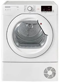 Nearly New Hoover 8kg Condenser Tumble Dryer HLE C8LG-80 GRC-162-397 White